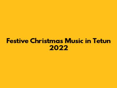 Festive Christmas Music in Tetun 2022