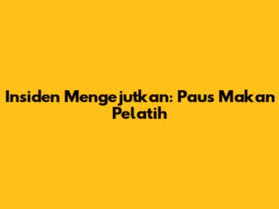 Insiden Mengejutkan: Paus Makan Pelatih